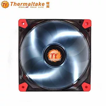 ThermaltakeLuna 12公分LED 散熱風扇(藍).(紅).(白)白色