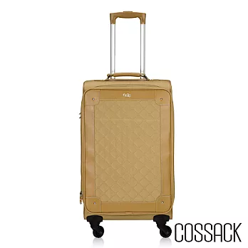 Cossack - ELEGANCE優雅 - 23吋可放大行李箱 (駝色)駝色