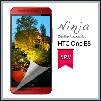 【東京御用Ninja】HTC One E8專用高透防刮無痕螢幕保護貼