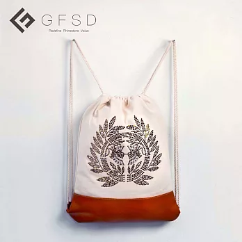 【GFSD】戰國武將家徽-【伊達政宗】後背包-金