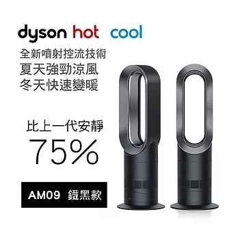 【dyson】AM09 涼暖兩用氣流倍增器(鐵黑色)