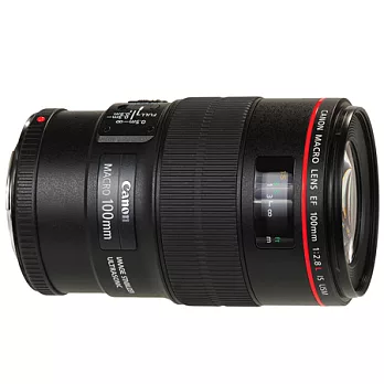 (公司貨)Canon EF 100mm F2.8 L Macro IS USM 微距鏡頭-送TOKO濾鏡(67)+大吹球清潔組+LP1專業拭鏡筆