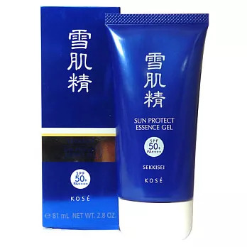 《KOSE 高絲 》 雪肌精極效輕透防曬凝膠(81ml) SPF50+．PA++++