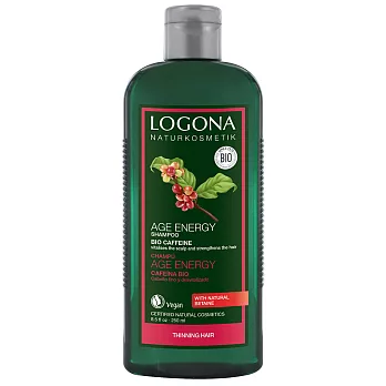 LOGONA 咖啡因能量洗髮精(健髮養髮適用) 250ML