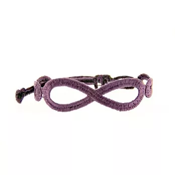 Missiu 蕾絲手環 神秘愛無限紫色