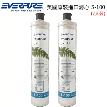 EVERPURE 美國原裝進口濾心 S-100 全新包裝 (2入)