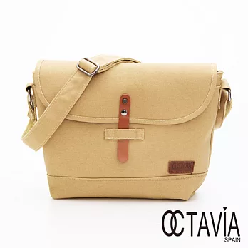 OCTAVIA 8 - 旅行行者 帆布插扣書包相機二用包- 迷卡其迷卡其
