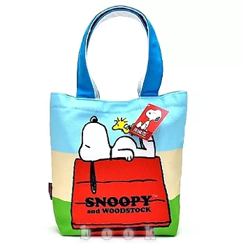 SNOOPY【夢想天空】帆布手提袋