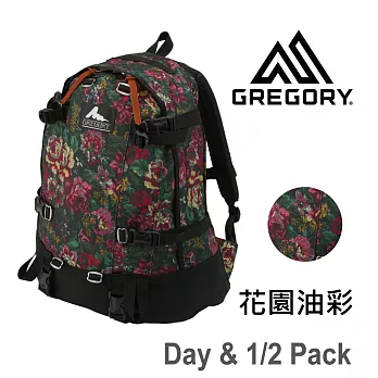 【美國Gregory】Day&1/2 Pack日系休閒後背包33L-花園油彩