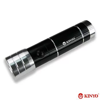 【KINYO】超亮手電筒+鐳射筆(LED-601)