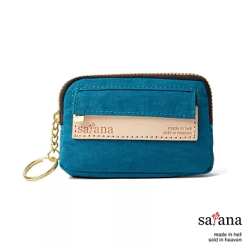 satana - 小巧零錢包/鑰匙包 - 深海藍