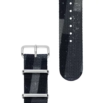 HYPERGRAND - TARMAC Nato Strap 灰石塊 22mm軍用錶帶 (銀釦)