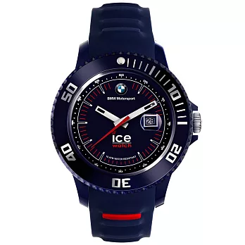 【Ice-Watch】BMW運動系列 摩登潮流腕錶-大 (藍/紅 IWBM.SI.DBE.B.S.13)