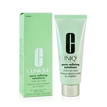 CLINIQUE 倩碧 毛孔飛縮竹炭面膜100ml(百貨專櫃貨)