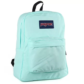 JanSport 校園背包(SUPER BREAK)-湖水綠