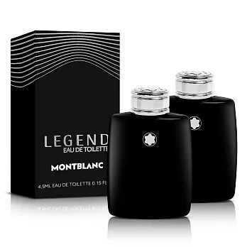 【即期品】MONTBLANC萬寶龍 傳奇經典男性淡香水小香(4.5ml)