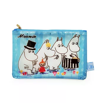 20*13CM MOOMIN收納袋 藍色