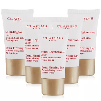 CLARINS 克蘭詩 煥顏緊緻日霜(15ML)x5