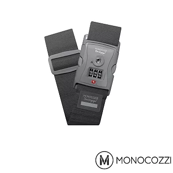 MONOCOZZI TSA LUGGAGE BELT 密碼行李箱綁帶 (氣質灰)