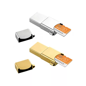 SAMSUNG Metal OTG 32GB 隨身碟【OTG & USB & Card 3合1 】銀色