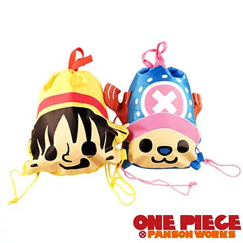 ONE PIECE × PANSON WORKS 海賊王 頭型束口背包喬巴