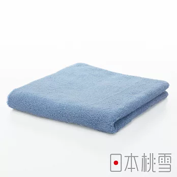 日本桃雪【居家毛巾】共6色-藍色