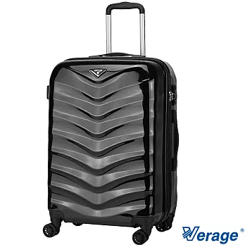 Verage ~維麗杰 24吋海鷗系列隱藏式加大旅行箱 (黑)24吋
