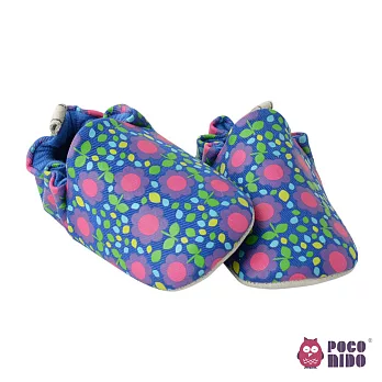 英國 POCONIDO 純手工柔軟嬰兒鞋 (古典小花)0-6個月
