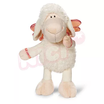 45cm白天使咩咩羊坐姿玩偶