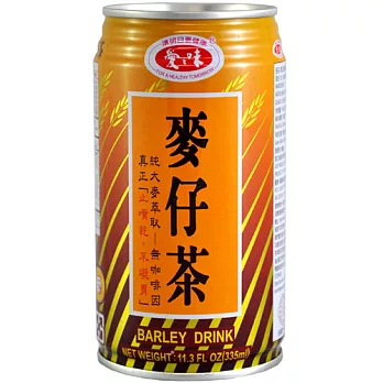 愛之味-麥仔茶易開罐(340ml x 48入)