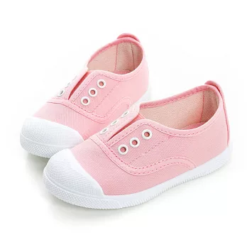 【LOBO】西班牙環保手工品牌 無綁帶休閒鞋 童款21粉紅