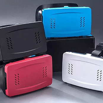 智慧型手機玩家必備【3D立體眼鏡虛擬實境】VR-BOX(紅色)