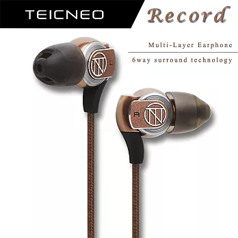 TeicNeo - Record 複合音效入耳式耳機 TF-001