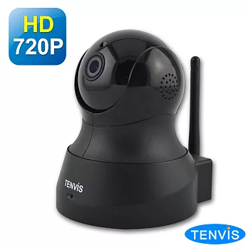 TENVIS TH-661 HD無線網路攝影機 (黑色)