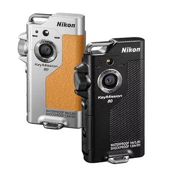 Nikon KeyMission 80 運動攝影機(公司貨)黑色