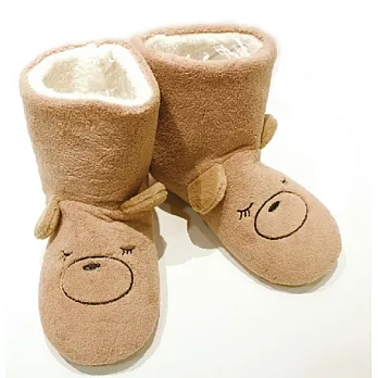 【U】Kanaii Boom - 保暖休閒家居室內靴(二款可選)JPN23.5 - 動物樂園