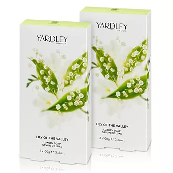 YARDLEY 雅麗 山谷百合香皂(100gX3入)X2入