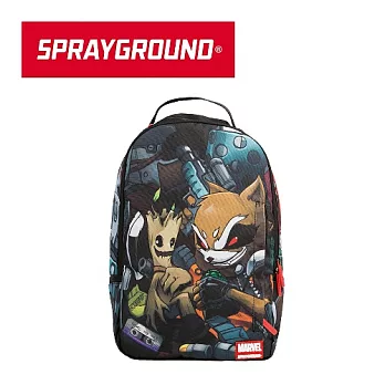 【SPRAYGROUND】DLX MARVEL 聯名系列 Guardians of the Galaxy Stowaways 星際異攻隊偷渡潮流筆電後背包