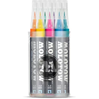 MOLOTOW™ GRAFX Aqua Ink 軟頭水筆