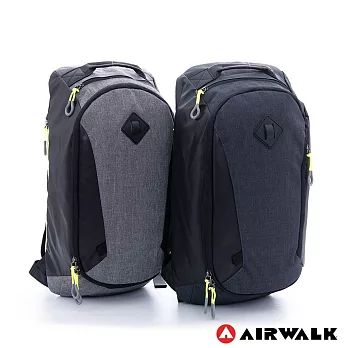 AIRWALK- MY BOX 行李箱式開合載物專用旅行後背包A6353210灰