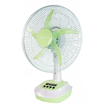 【KINYO】充電式電風扇 粉綠色(CF-1402)