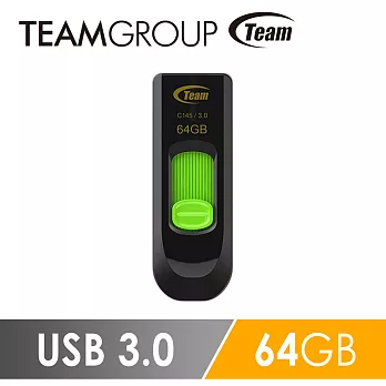 Team 十銓科技 C145 USB3.0 高速跑車碟 64GB