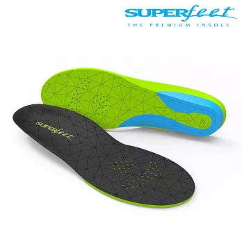 【美國SUPERfeet】運動加厚彈性鞋墊B