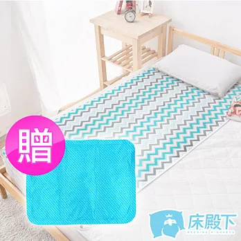 床殿下AIR 3D涼感超透氣機能單人床墊 送 國民款枕墊1入