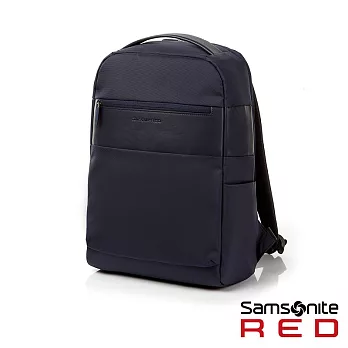 Samsonite RED ANTONN 新穎潮流中性休閒筆電後背包14＂(海軍藍)