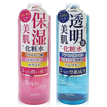 ALOVIVI 保濕美肌潤澤 / 透明美肌亮白化妝水500ml (2款)-透明美肌亮白