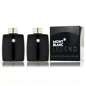 MONT BLANC萬寶龍 傳奇經典男性淡香水小香4.5ml (2入)