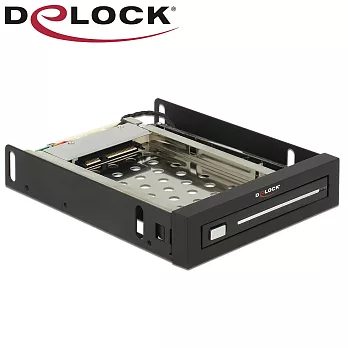 Delock全金屬2.5吋硬碟抽取模組盒－47194