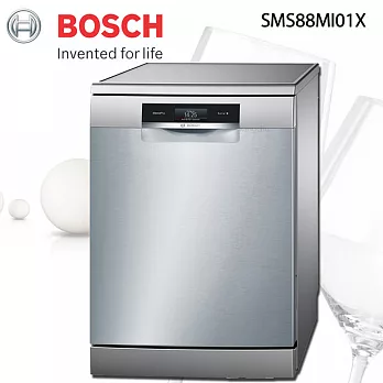 BOSCH 博世家電 獨立式洗碗機 SMS88MI01X (14人份)