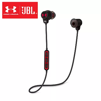 JBL x Under Armour 聯名款耳道式無線藍牙運動耳機黑色